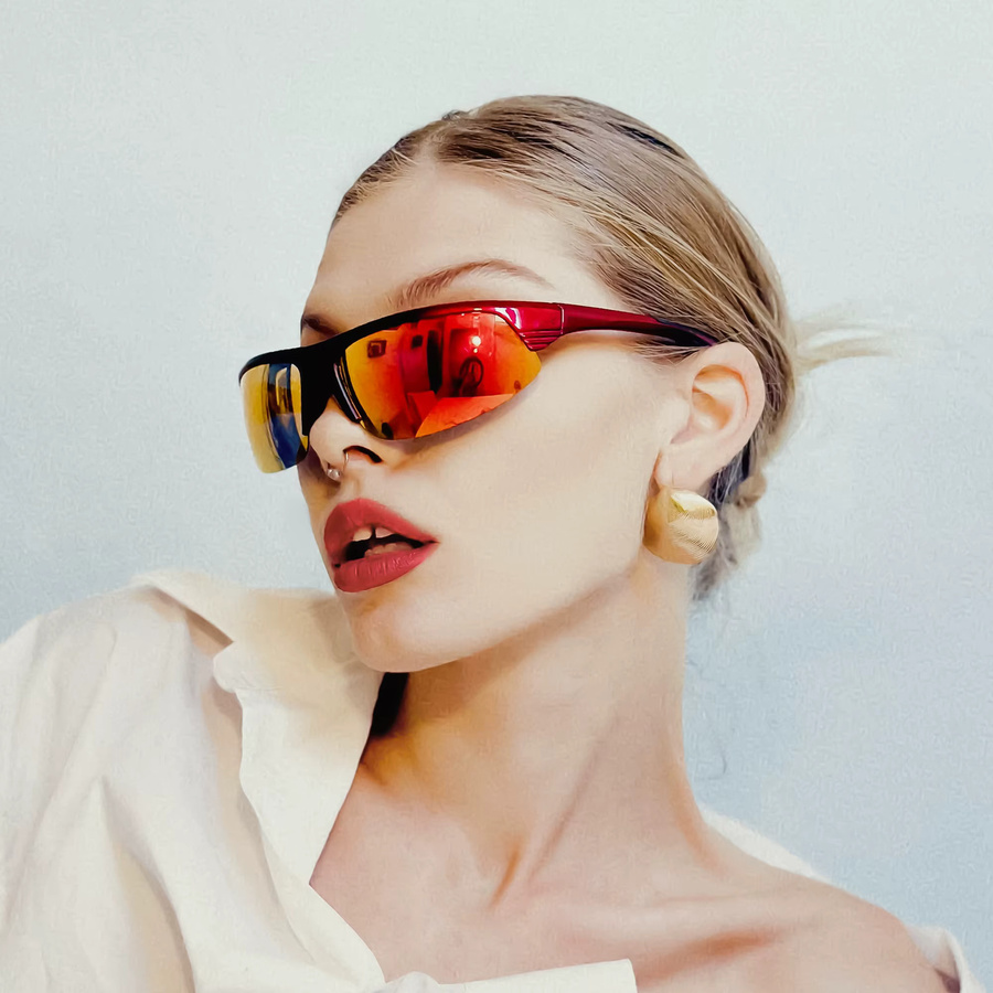 ZENOTTIC Sportsonnenbrille, Unisex, Vollrand, Kunststoff, polarisiert - Bild 2
