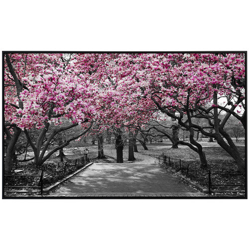 papermoon EcoHeat Infrarotheizung Rosa Blüten in Pink und Bunt mit Matt-Effekt, App-Steuerung und Überhitzungsschutz - Bild 2