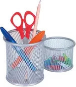 WEDO Köcher-Set OFFICE Pen Pot aus Metall in Silber - Bild 1