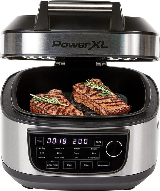 Power XL Heißluftfritteuse Multi-Cooker in Schwarz mit 5,7 l Volumen - Bild 2