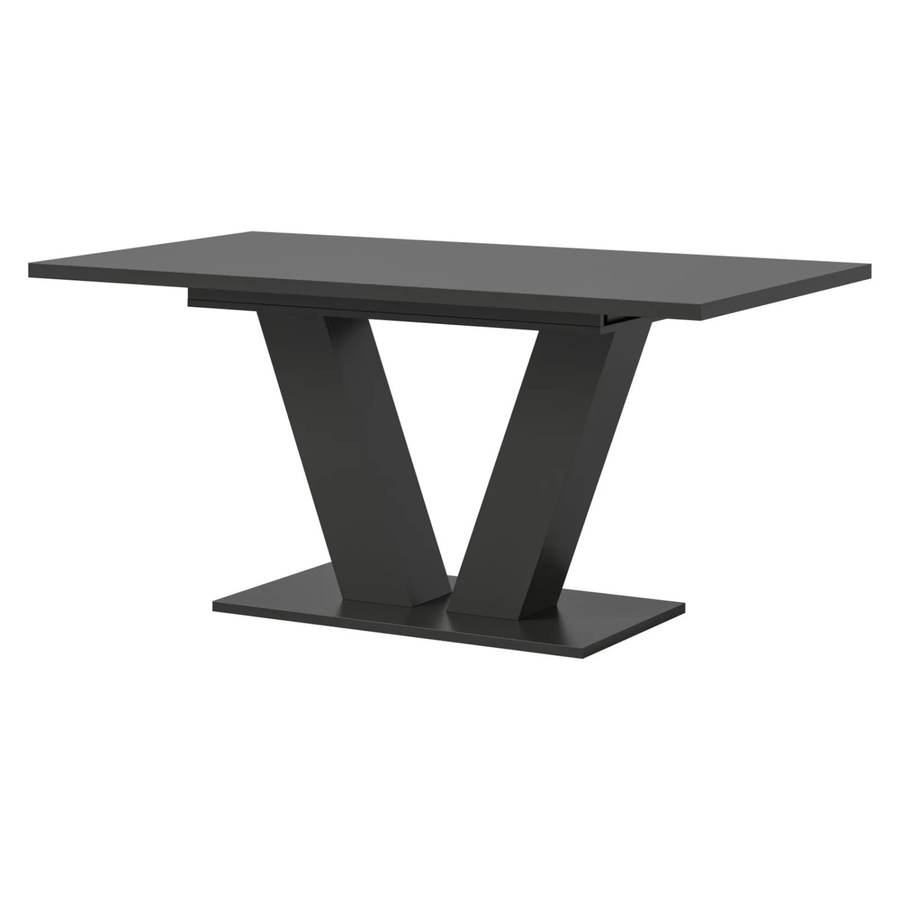 Ausziehbarer Esstisch Inn.Furn in Grau, modern und rechteckig, Breite: 150 - 190 cm, Höhe: 76 cm, Tiefe: 90 cm - Bild 2