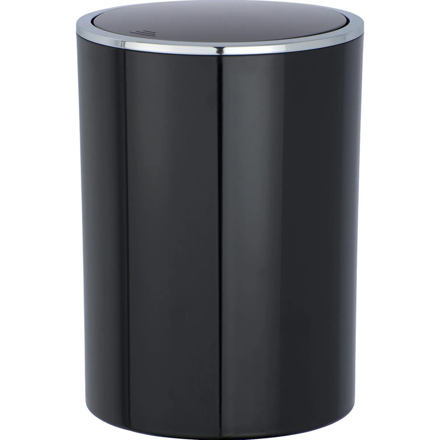 Wenko Schwingdeckeleimer Inca Schwarz 5 l - Bild 2