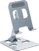 Inter-Tech Mobiltelefon- und Tablethalterung MTS-200 in Grau und Silber - Bild 1