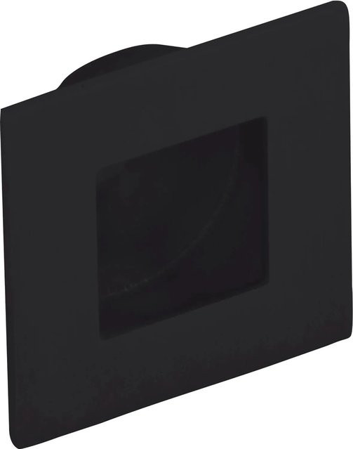 Technik Team Muschelgriff Eros Einlass Ø 24 mm, Durchmesser Ø 30 mm, Edelstahl Schwarz Matt - Bild 1