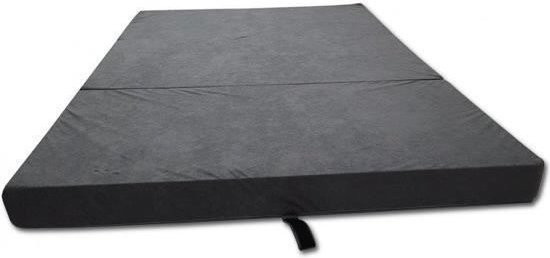 Viking Choice Faltmatratze für Erwachsene in Grau mit abnehmbarem Bezug, B/T/H: 200 x 80 x 10 cm - Bild 1