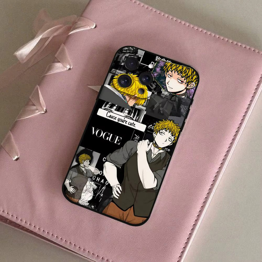 Schwarze Silikonhülle für Apple iPhone 11 12 13 14 15 16 Pro Max Mini X Xs XR - Bild 4