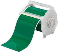 Brady B-7569 Standard Vinyl Etikettenband Grün für GlobalMark, Breite: 101 mm, Länge: 30 m - Bild 1