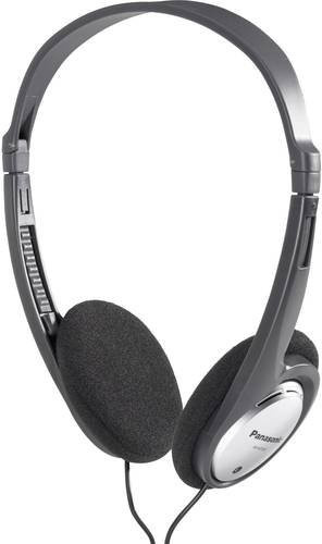 Panasonic RPHT030ES On-Ear Leicht-Kopfhörer in Silber/Grau mit 3,5 mm Klinkenanschluss - Bild 1