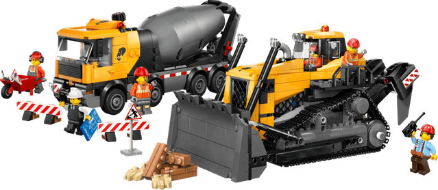 LEGO City Baufahrzeugduo 60466 + 60478, Fahrzeuge, Set / Bundle - Bild 1