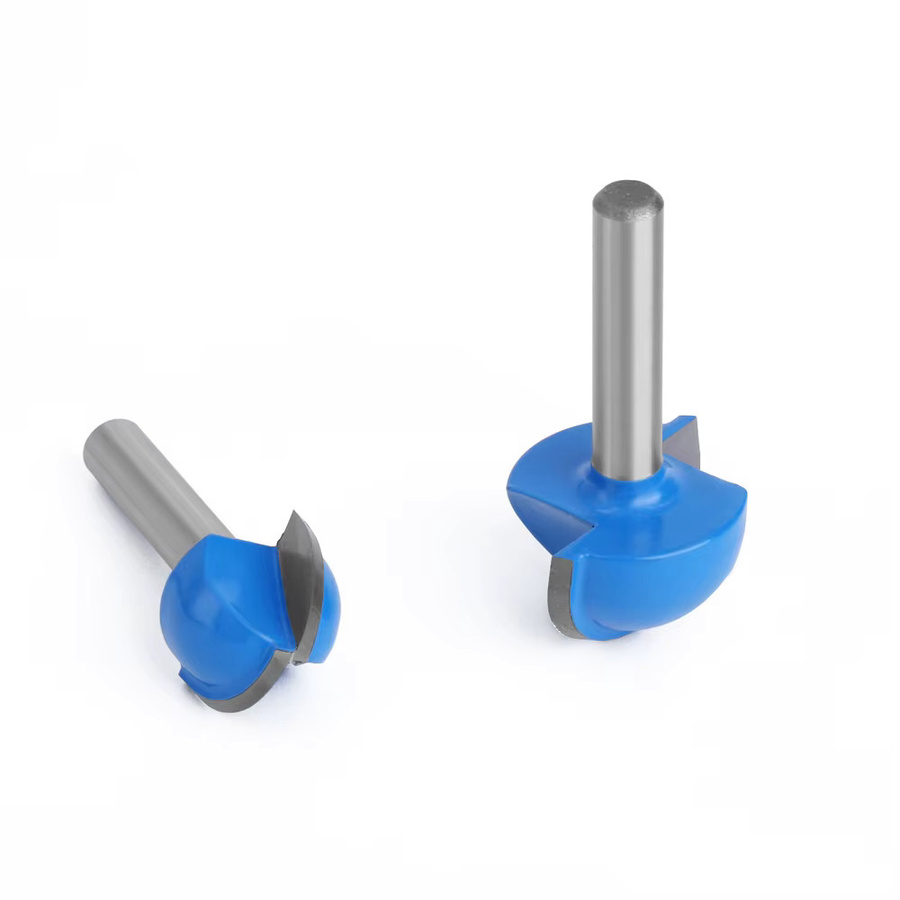 XHYKern CNC Vollhartmetall Rundfräser mit 6 mm oder 6,35 mm Schaft für Cove Core Box und Shaker Cutter Anwendungen - Bild 2