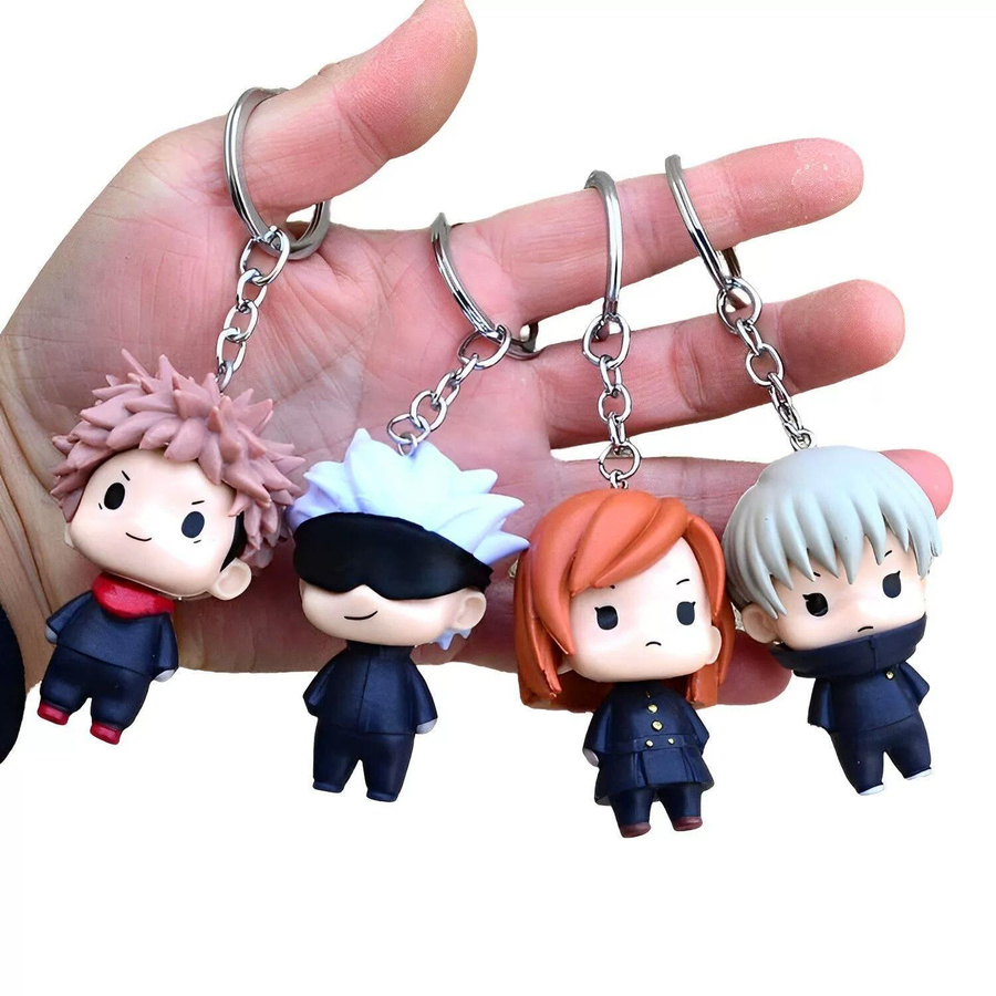 Yiran toy 1 Jujutsu Kaisen Puppe Schlüsselanhänger 8-teiliges Set - Bild 3