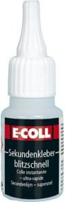 E-COLL Sekundenkleber transparent 20 g - Bild 1