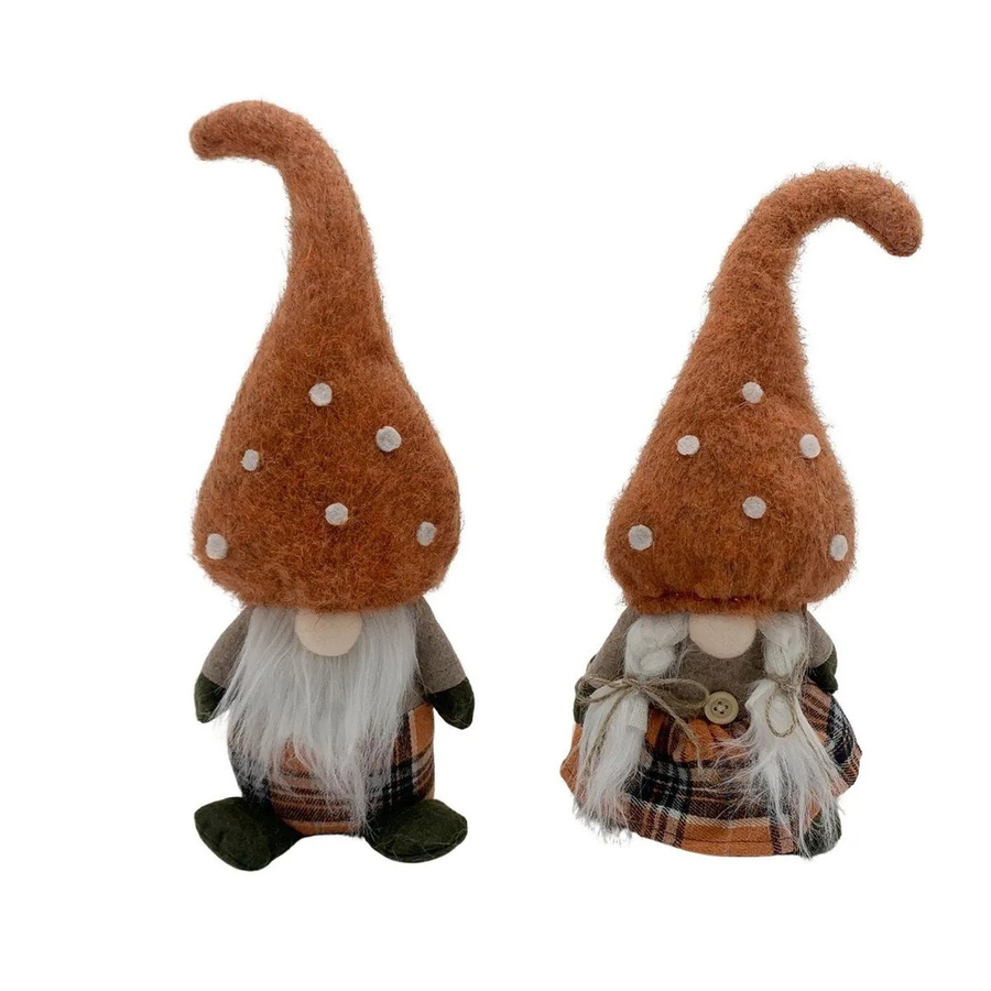Boltze Deko-Figur Amelia Wichtel 2er-Set in Farbmix (Braun, Orange, Multicolour) - Bild 2