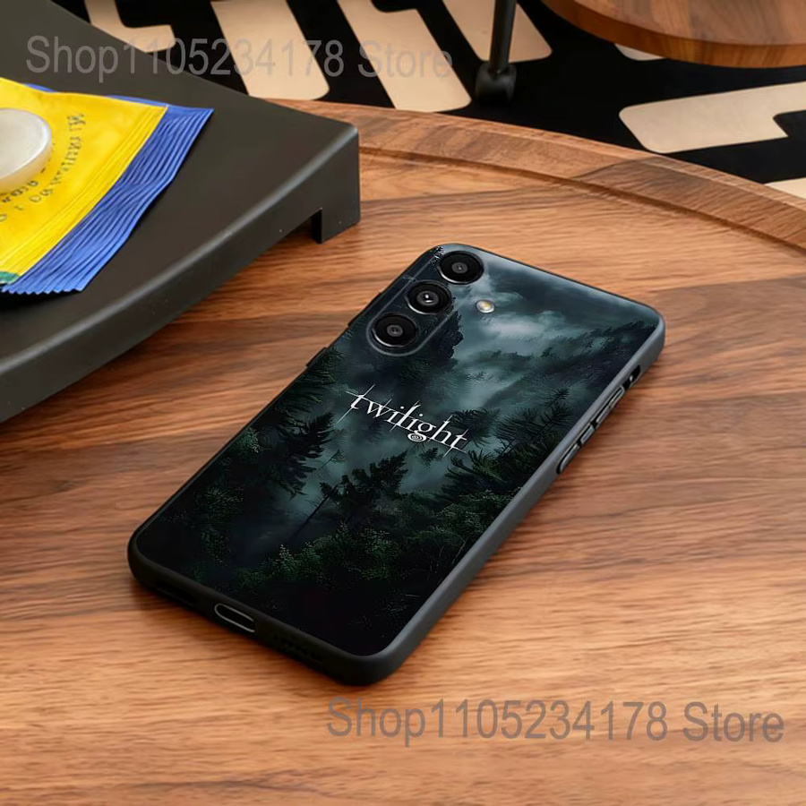 Handyhülle aus weichem Silikon im Twilight TV-Serie Design für Samsung Galaxy S20 bis S25 (Ultra, Plus, FE, Lite) in Multicolour - Bild 2