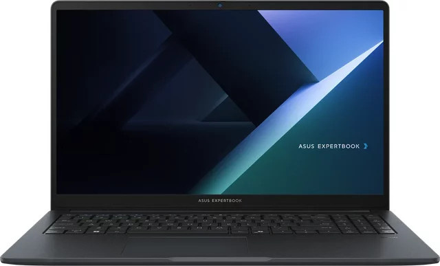 Asus ExpertBook B1 B1503CVA Notebook mit 39,6 cm (15,6 Zoll) Full HD Display, Intel Core 5 120H, 16GB RAM, 512GB SSD, Windows 11 Pro, HDMI, USB-C, Schwarz/Grau - Bild 1