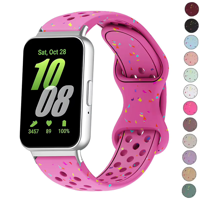 OAKCHARM Uhrenarmband Silikon, Samsung Galaxy Fit 3 - Bild 2
