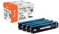 Peach Toner-Set für HP 203A (CF540A, CF541A, CF542A, CF543A) Multicolor (Schwarz, Cyan, Magenta, Gelb) für HP Color LaserJet Pro MFP M 281fdw, wiederaufbereitet - Bild 1