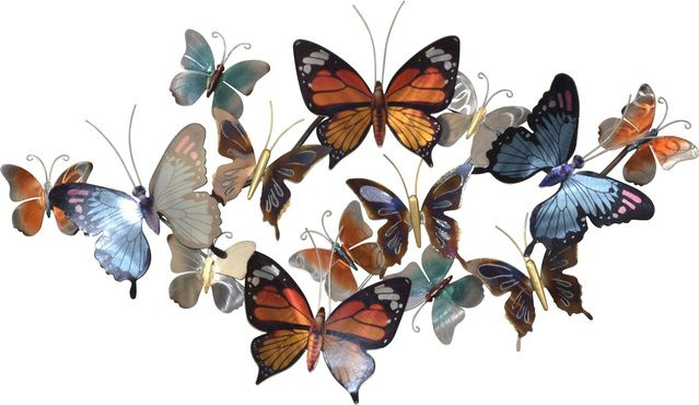Wanddekoration Butterfly von Möbel direkt online in Bunt aus Metall - Bild 1