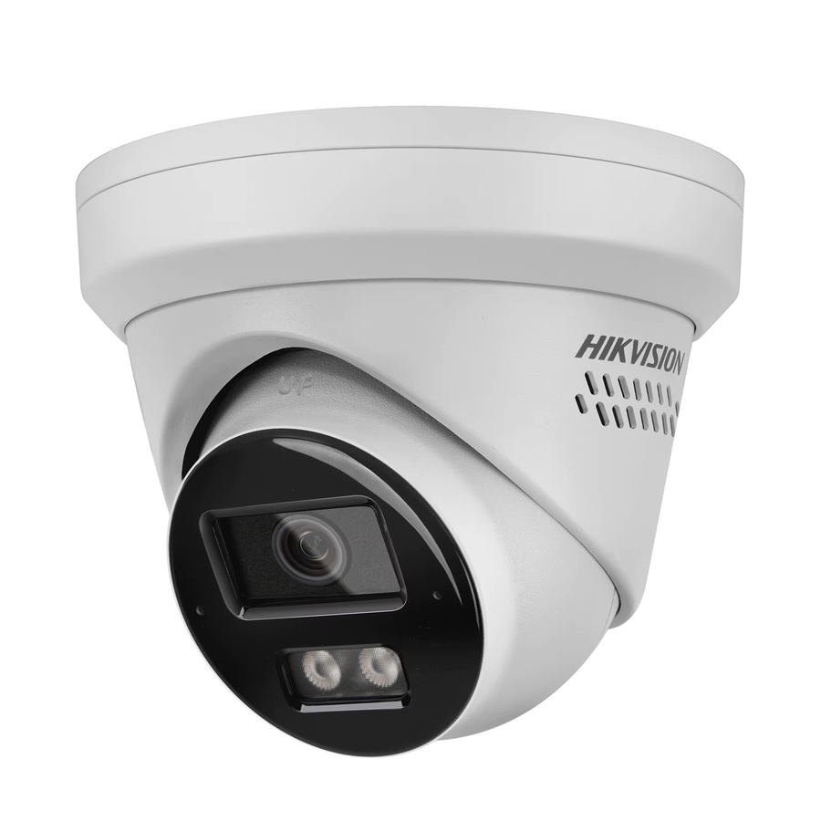 Hikvision DS-2CD2383G2-LI2U/SL IP-Kamera 8MP Acusense Smart Hybrid Light mit Mikrofon, Blitzlicht und akustischer Warnung in Weiß - Bild 2