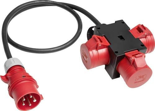PCE CEE Stromverteiler 400V 16A in Rot - Bild 1