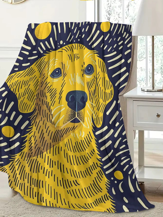 Personalisierte Decke von SRH in Mehrfarbig, ideal als individuelles Geschenk für Geburtstage oder als Gedenkgeschenk zur Dekoration von Sofa, Bett oder Büro - Bild 3