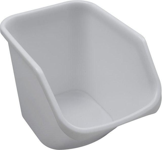 Scaritech Universalbehälter aus Kunststoff, Weiß, 5er Pack, 40 l - Bild 1