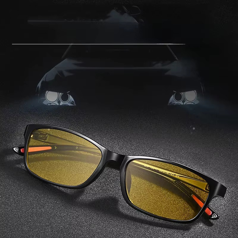 DIXSG Myopiebrille, Vollrand, rectangular, black, TR90 - Bild 1