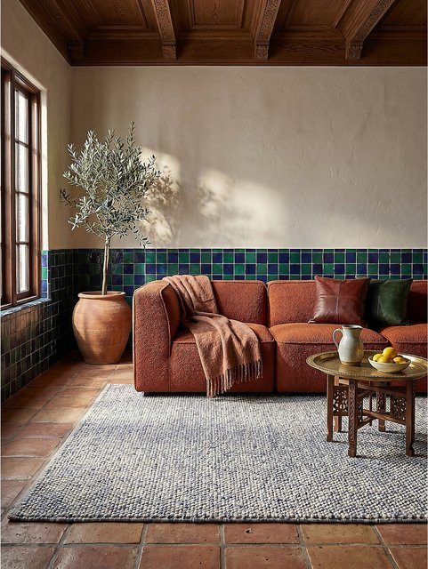 Kadima Design Teppich uni Hellblau B: 80 cm, T: 150 cm - Bild 1