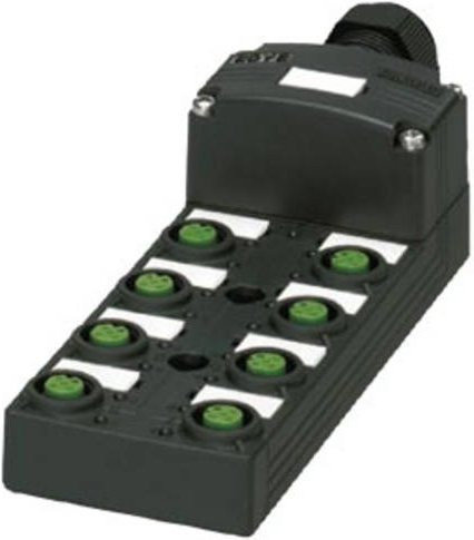 Pepperl+Fuchs Passiv-Verteiler V1-8/16A-E2 259974 in Schwarz - Bild 1