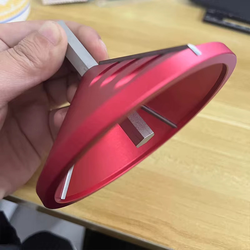 HUHAO 2-in-1 PVC Entgratwerkzeug in Rot für Innen- und Außenschnitte an CPVC, ABS, PP und PE Rohren - Bild 3