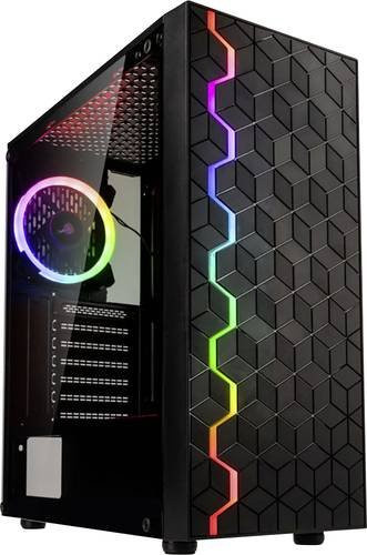 Kolink INSPIRE K8 Midi-Tower Gaming-Gehäuse in Schwarz - Bild 1