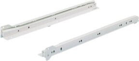 Hettich Teilauszug FR 402 m.Stop Control STA in Weiß mit Soft-Close-Funktion, Schubladenlänge: 350 mm, Tragkraft: 25 kg - Bild 1