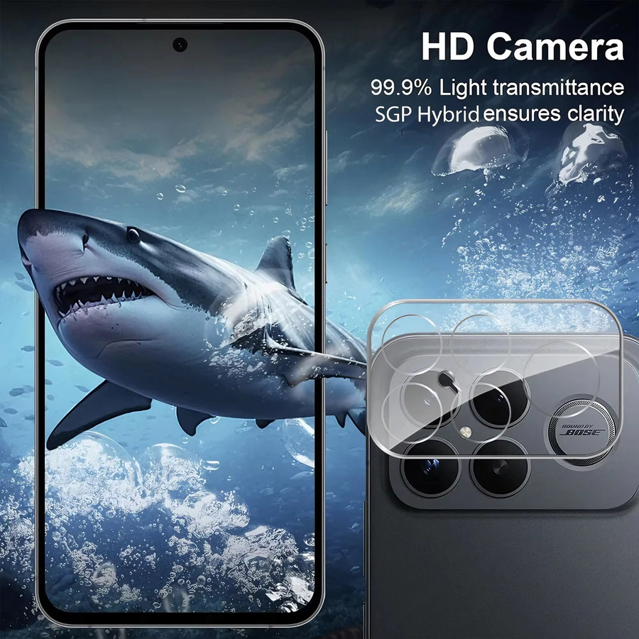 3D HD gehärtetes Glas Kamera-Schutzfilm für Xiaomi POCO F8 F7 Ultra X7 Pro Redmi K90 ProMax transparent - Bild 3