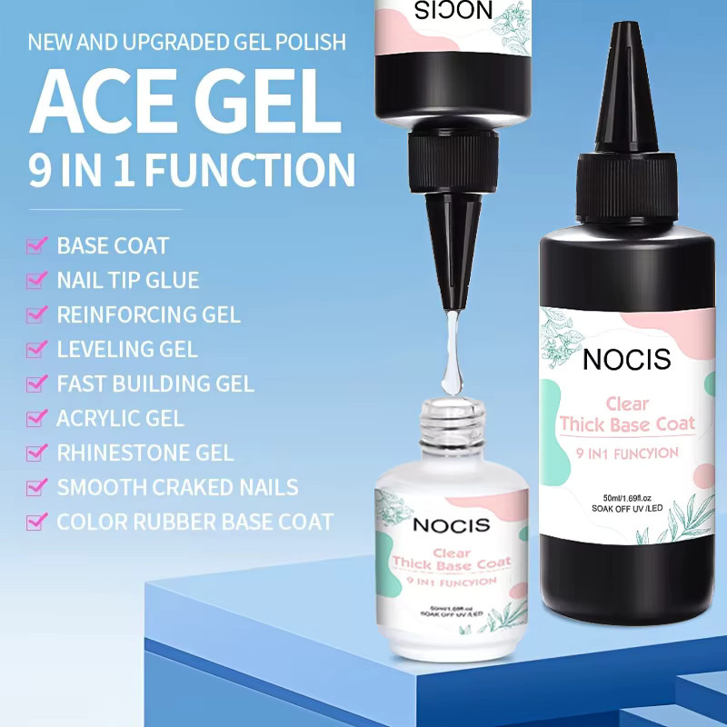 NOCIS Nagelgel 9-in-1, Clear, 50 ml - Bild 6