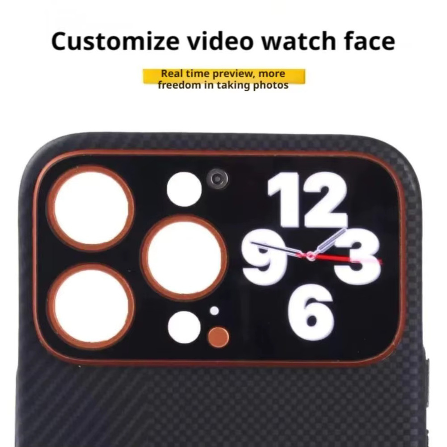 Magnetische Handyhülle für iPhone 14 Pro Max, iPhone 15 Pro Max und iPhone 16 Pro Max in Schwarz, Anti-Fingerabdruck und Anti-Drop Schutzhülle - Bild 5