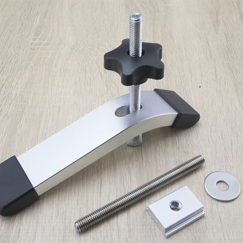 ETOPOO Holzbearbeitungsplatten-Pressblock mit T-Schraube und T-Gleitergriff - Bild 4
