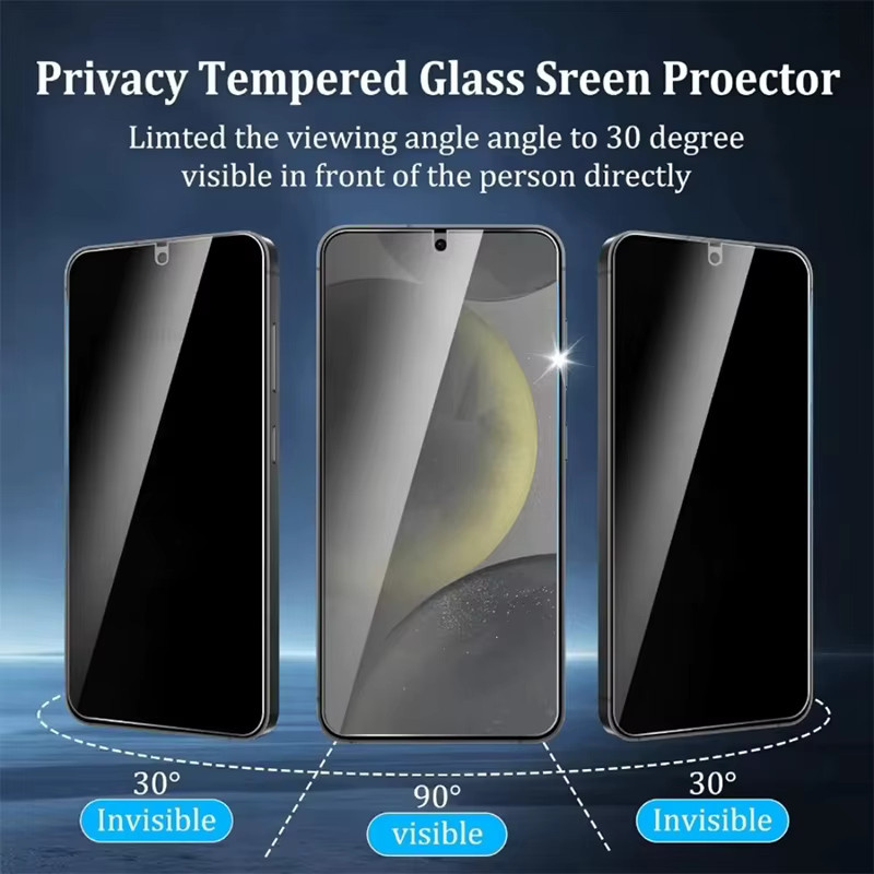 5 Stück Sichtschutz-Displayschutzfolien aus Glas für Samsung Galaxy A56 5G A17 A07 A26 A25 A36 A35 A16 A15 A55 A54 A06 S23 S22 S24 FE S25 Ultra - Bild 2