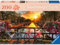 Ravensburger Puzzle Fahrräder in Amsterdam 200 Teile - Bild 1