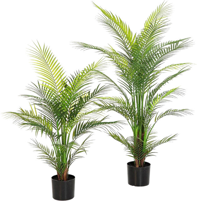 Künstliche Areca Palme Lotus von artplants in Grün, Höhe: 120 cm - Bild 1