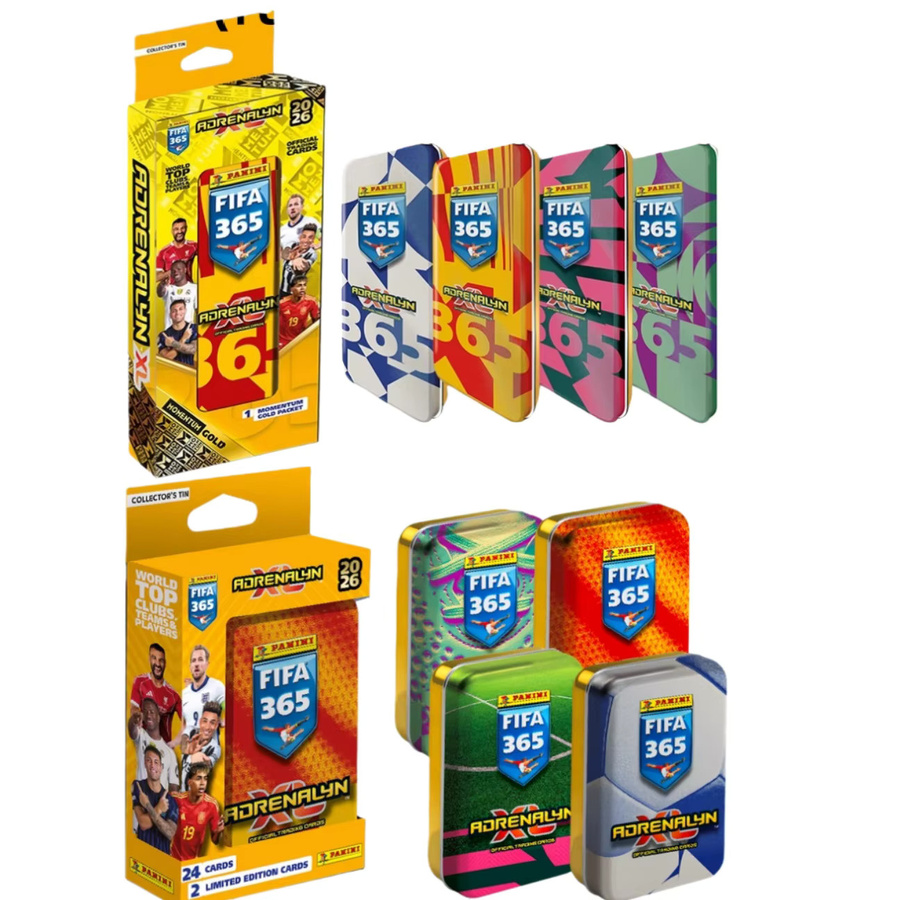 Panini Fußball-Sammelkarten Stift-Aufbewahrungsdose, Mystery-Box, Adventkalender - Bild 5