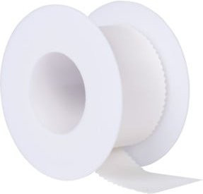 Gramm Medical Actiomedic Heftpflaster Silk in Weiß, Breite: 2,5 cm, Länge: 5 m - Bild 1