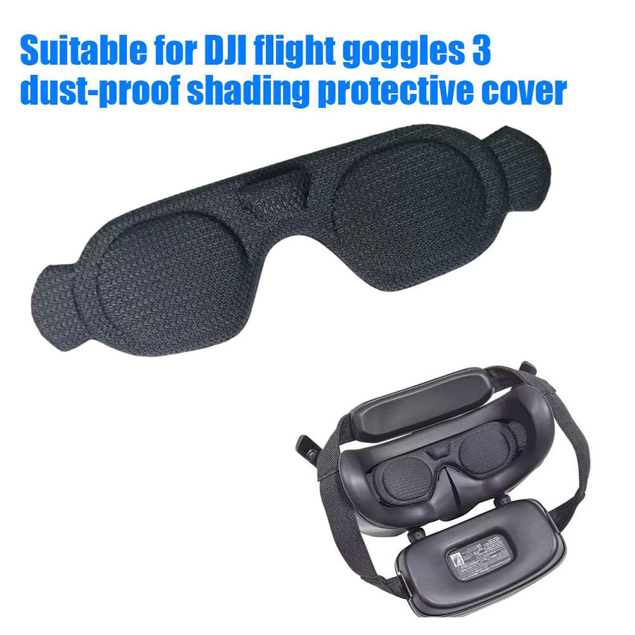 DJI Linsenabdeckung und Schaumstoffpolster für Goggles 3, Augenmaske in Schwarz - Bild 2