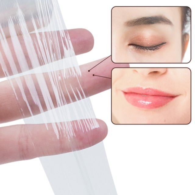 CNK Wimpern-Kunststofffolie Transparent, 42mm/200m - Bild 1