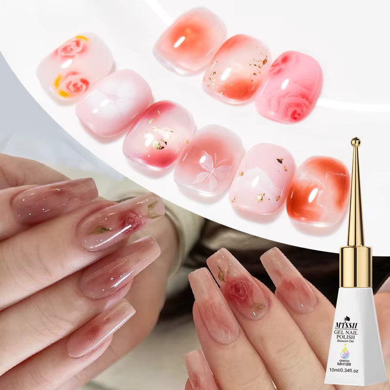 Mtssii Blooming-Gel, Klares Aquarell-Nagelgel, 10 ml - Bild 2