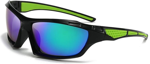 3253 Sonnenbrille, Unisex, Vollrand, rechteckig, Kunststoff, Multicolour - Bild 1