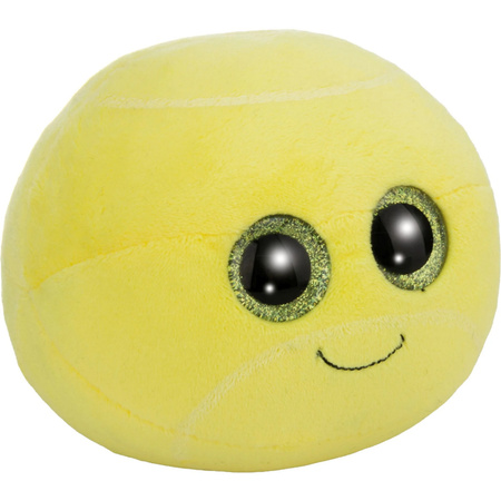 Nici Kuscheltier Tennisball Dennis aus Plüsch, Gelb, Durchmesser: 13 cm