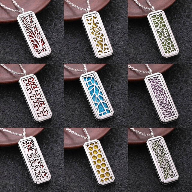 MODKISR Halskette, Medaillon, Edelstahl, Silber, Unisex - Bild 1