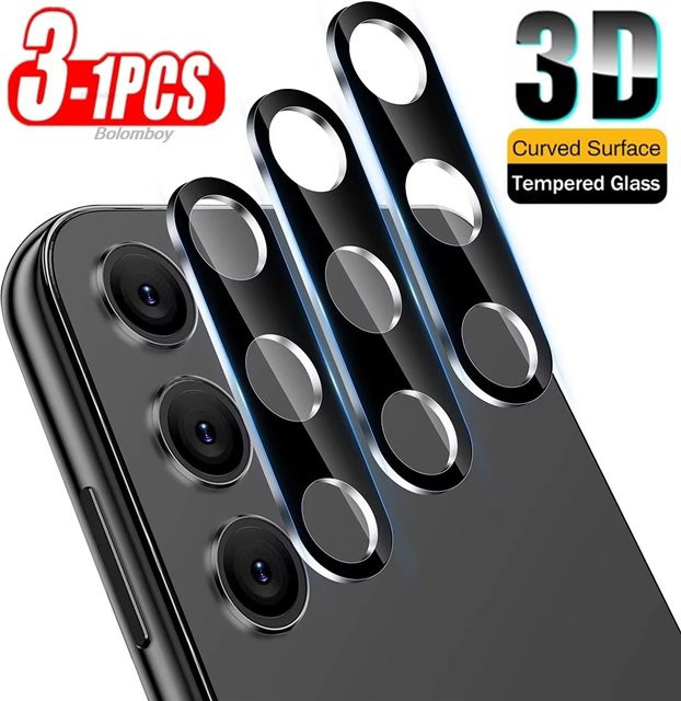 Objektiv Schutz Glas Film für Samsung Galaxy A07 A06 A05 A17 A16 A56 5G A55 A54 A52 A36 A35 A33 A26 A25 A13 A03 in Transparent - Bild 1