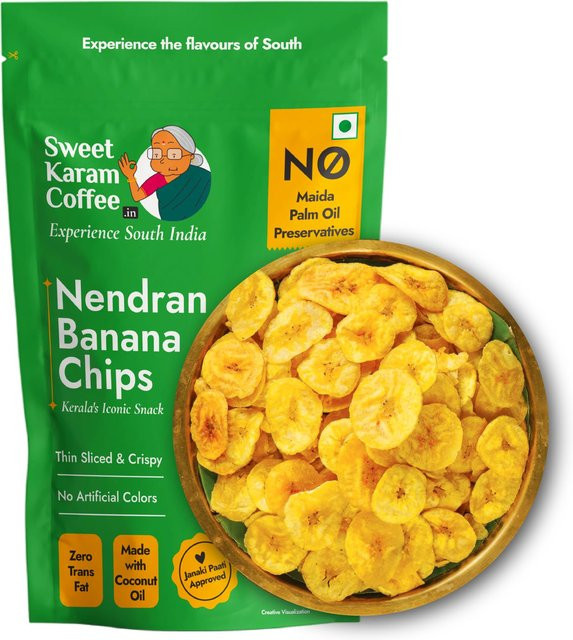 Ifusion Karam-Kaffee-Nendran-Bananenchips 200 g - Bild 1