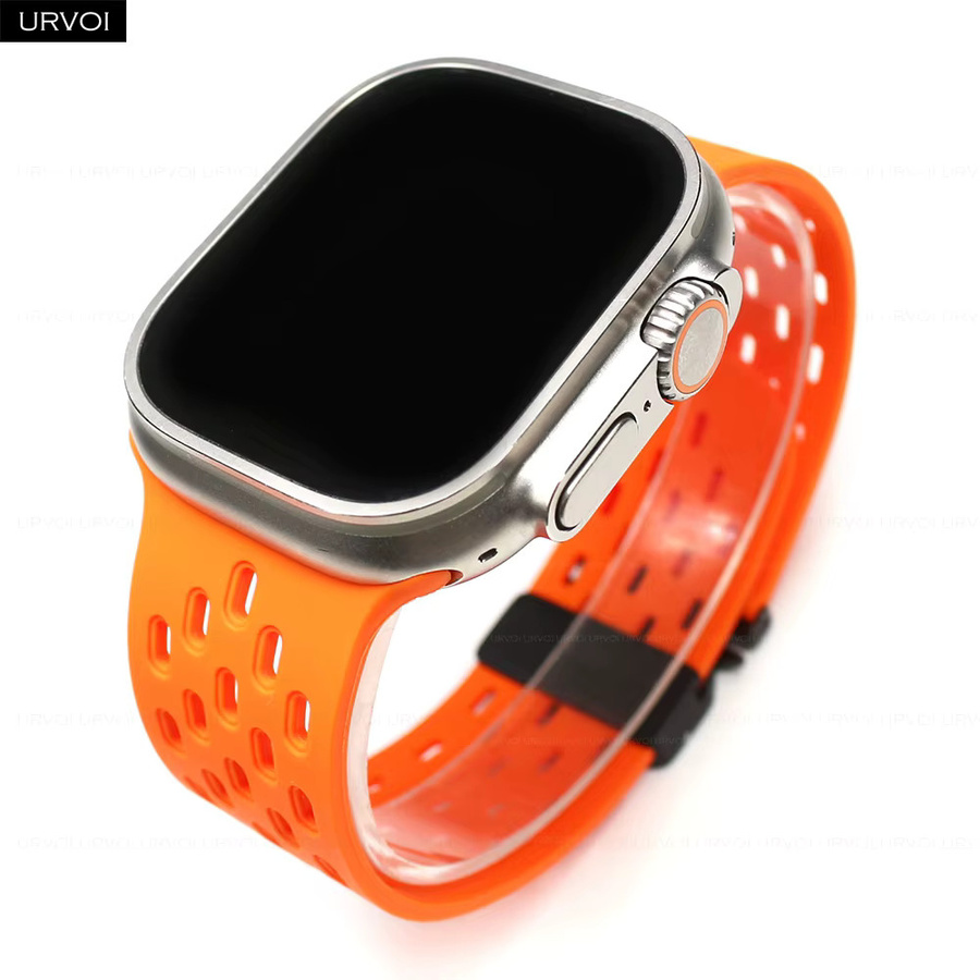 URVOI Uhrenarmband Silikon, Bunt, Unisex - Bild 2